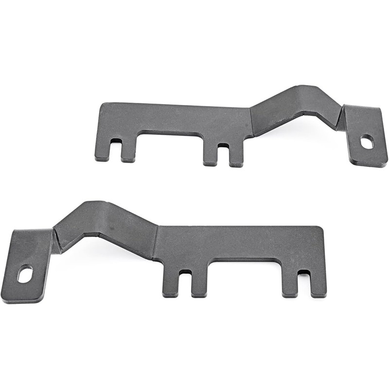 Dasen Upper Hood LED Light Pod Mount Brackets Compatible with