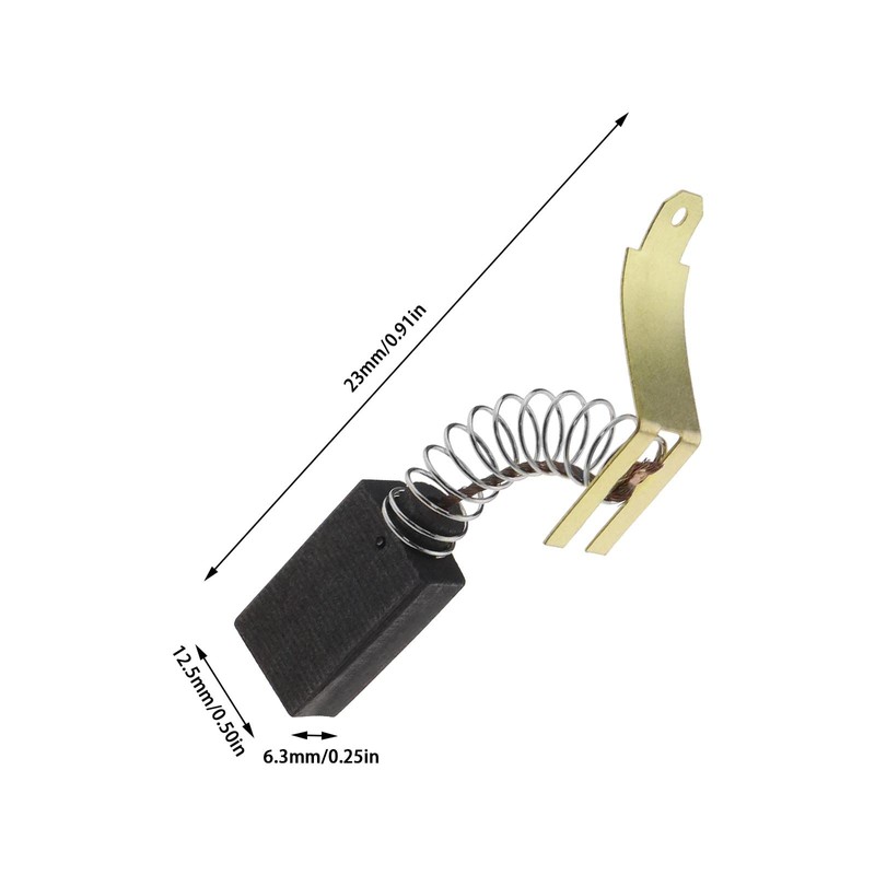 Micro Traders 2 Pairs Carbon Brushes Compatible with Hilti TE60