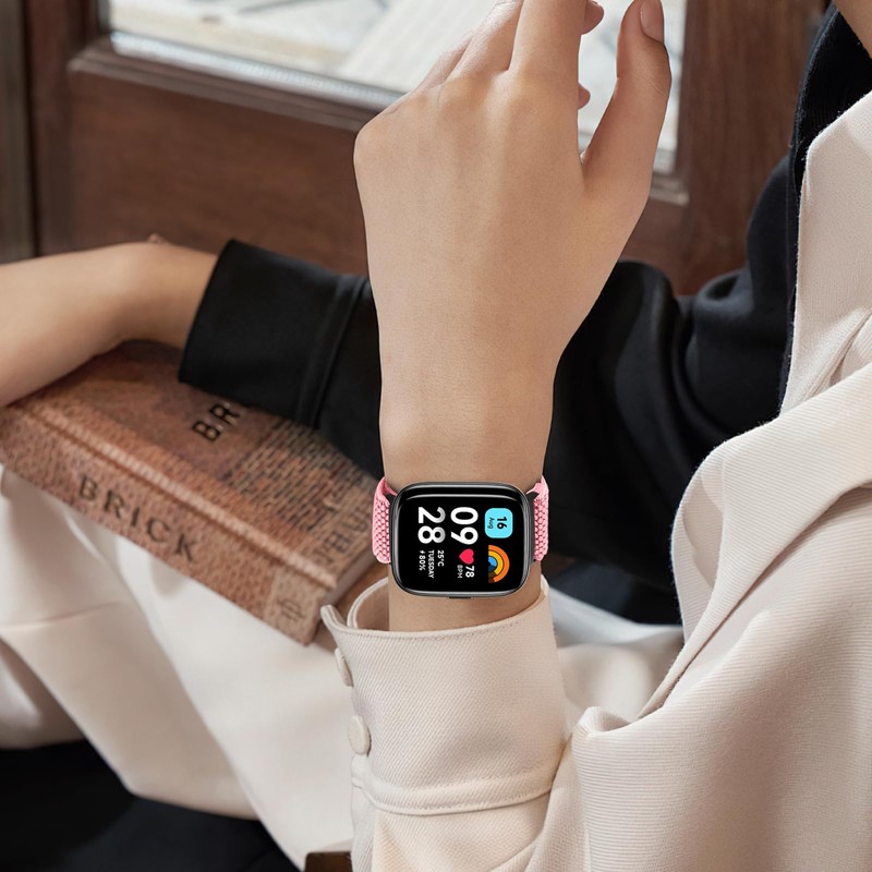 Huamanlou Correa de Nylon Compatible con Redmi Watch 3 active,
