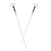 Beavorty 2pcs Fan-shaped Mascara Brush for Lower Lashes Curved Design