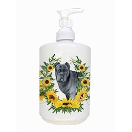 Caroline's Treasures CK2886SOAP Cane Corso Ceramic Soap Dispenser, Multicolor
