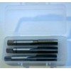 Manual Thread-Cutting Tap Set 3 Pieces M12 x 1.75 High-Speed Steel, DIN352, Left Screw, NEW & Original