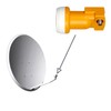 cablepelado – Konverter Single LNB 0.3dB gelb