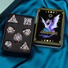 ARUOHHA Hollow DND Metal Dice Set 7PCS Role Playing Games