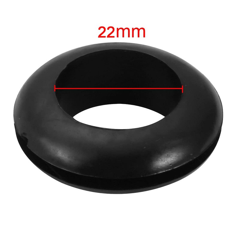 TA-VIGOR 5pcs Rubber Seals Cable Protector 22mm Conductor Wiring Blind