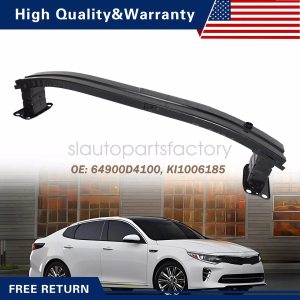 Soillar Black Bumper Impact Bar Reinforcement For Kia Optima 2016