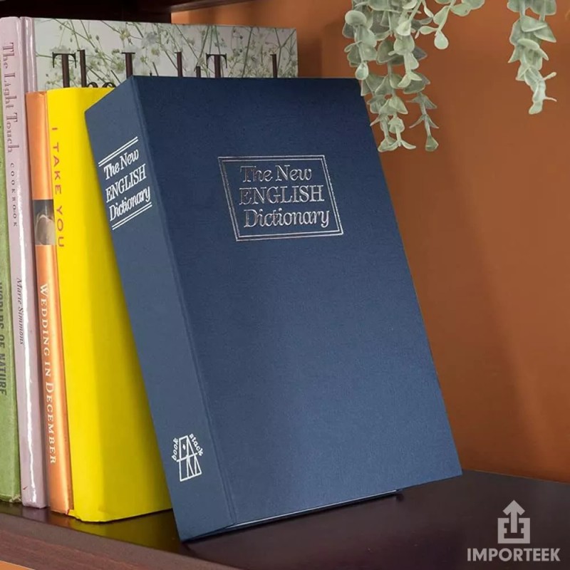 Importeek Caja Seguridad Fuerte Combinacion Libro Decoracion Camuflaje