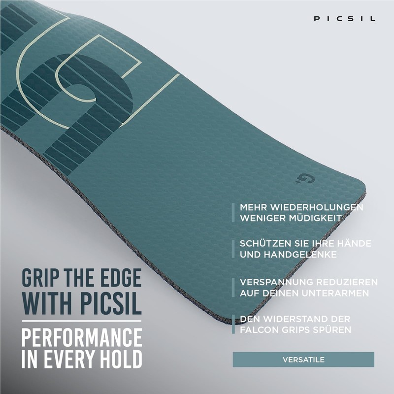 PICSIL Falcon Gloves + Wristbands + Bag, Carbon Fibre Material,