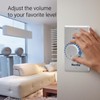Herdio 100W Volume Control Knob for Speakers, Flush in Wall