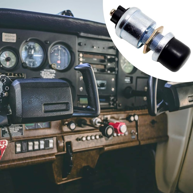 2 Pcs Waterproof Car Ignition Push Button Starter Switch Durable