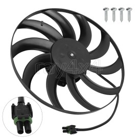 M MATI Radiator Cooling Fan 2412447 Fits Polaris RZR XP 1000 / RZR XP 4 1000 2014-2023