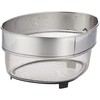 Pearl Metal HB-1654 Triangle Corner Colander, Large, Stainless Steel, Made