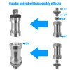 20 Pcs Camera Screw 1/4 to 3/8 Adapter Thread Adapter