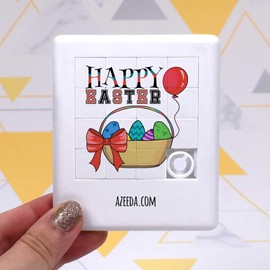 'Happy Easter' Sliding Puzzle (PZ00028144)