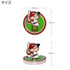 HOKUSHIN TRADING MK0467 Golf Ball Marker Hiroshima Toyo Carp Upright