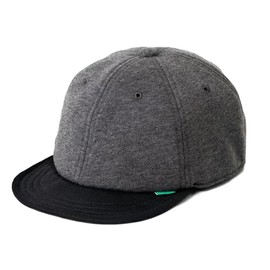 Nakota BOLD ROUND CAP, Baseball Cap, Hat, Large Size, Short Brim, Solid Color, Denim, Simple, Casual, Men's, Women's, Spring, Summer, Fall, Winter, charcoal black, Free size