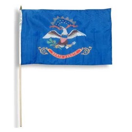 North Dakota Flag 12 x 18 inch