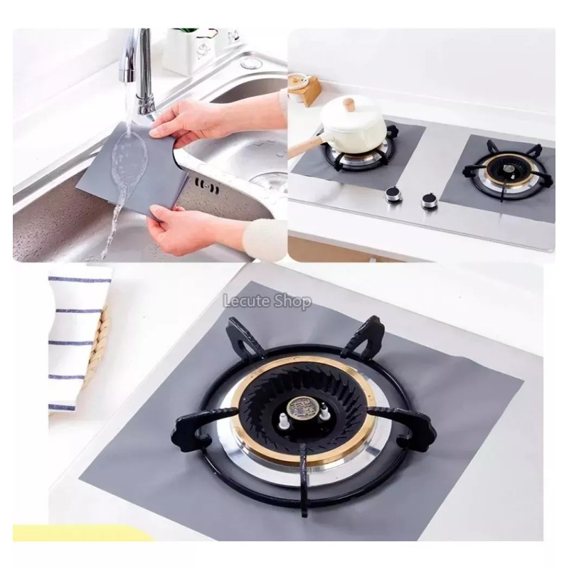 Stove Top Protector Estufa Parrilla 27x27 Teflon Lavable Cocina