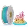 Kingroon 3D Printer Filament Matte Rainbow PLA Filament 1.75mm 3D