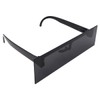 WANGCL Pack of 2 Flat Rectangular Glasses Pixel Sunglasses for