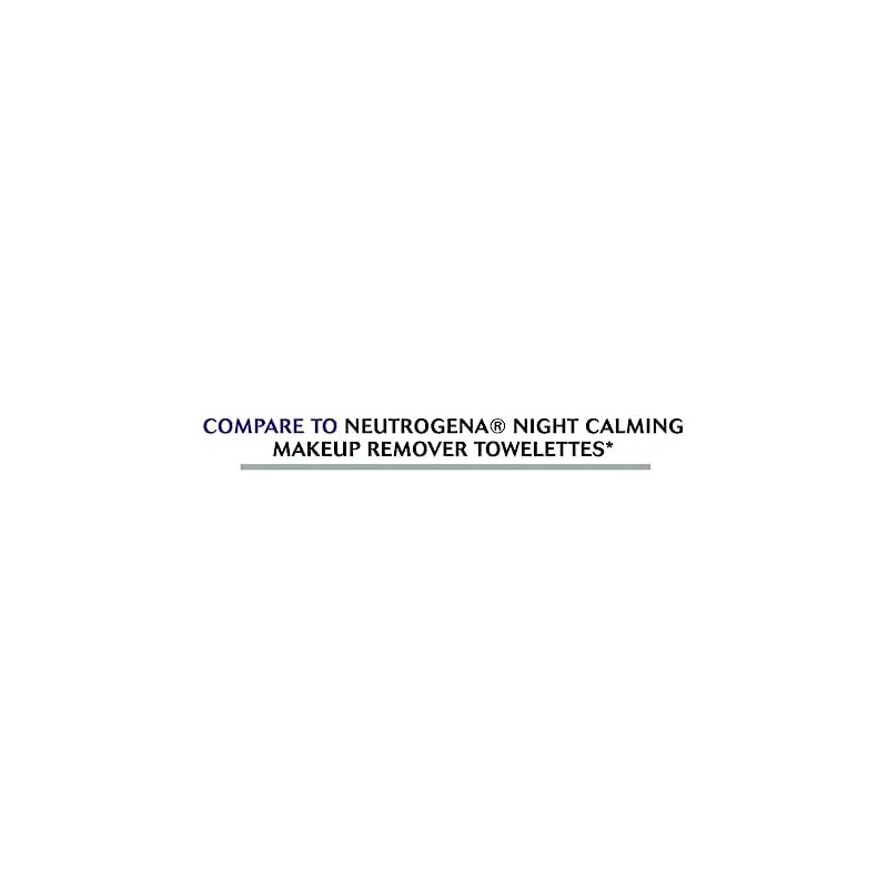 Equate Pre-Moistened Night-Time Soothing Makeup Remover Towelettes, 80 Ct, 2