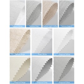 Tokblind Light Filtering Roller Shade Fabric Sample
