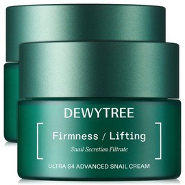 Deweytree [Dewytree] Ultra S4 Advanced Snail Snail Nutrition Cream 80ml x 2 / Firm elasticity and moisture / [듀이트리] 울트라 S4 어드밴스드 스네일 달팽이 영양 크림 80ml 2개 / 쫀쫀탄력 수분보습