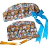 Gorro Quirurgico Antifluidos Resistente Cloro Garfield Gato