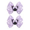 Koolgil 4 Inch Cute Mouse Ears Sequins Bows Hair Clips