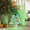 Festive 60cm Infinity Lighted Christmas Tree Decoration, for Home, Office, Indoor/Outdoor