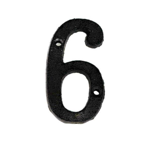 Alphabet Initial Number Metal Letter Cast Iron Industrial Garage DIY