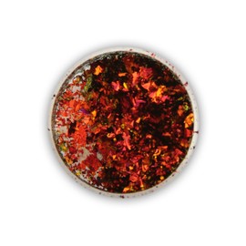 Magic Nail Art Flakes Chrome Look Nail Art Red (MAF-19)