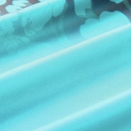 Gesaofa Women's Floral Print Swimwear,Womens Tummy Control Tankini Swimsuits Athletic Two Piece Swimsuits(Light Blue,XXXX-Large)