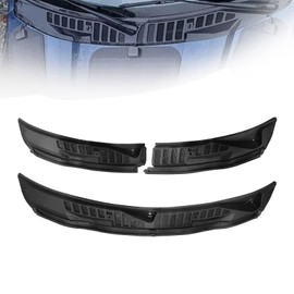 MGWILL Windshield Wiper Cowl Cover Panel Compatible with 2017-2022 Ford F250 F350 F450 F550 Super Duty Replaces HC3Z-25022A68-AB Left & Right Front Grille Insert Panel