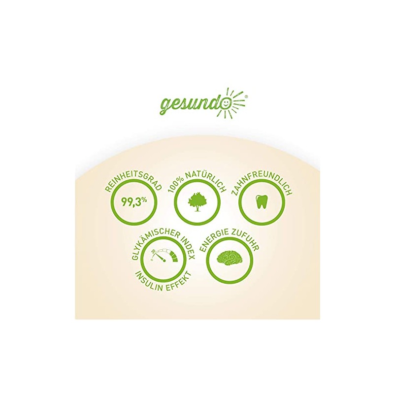 gesundo gesundo D-Galactose Pulver - Schleimzucker, Inhalt: 1000 g -