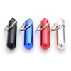 Ganzoo Mini Capsule/Pill Box/Pill Box Keychain/Aluminium Box Red