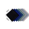 35Pcs Square Twill Cotton Fabric Solid Color Cotton Fabric for