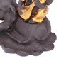 Backflow Incense Burner Pipa Elephant Purple Sands Gold Drawing Portable