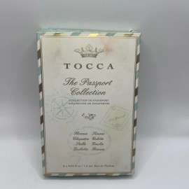 Tocca The Passport Collection 8×0.05 oz Eau de Parfum Mini Gift Set New