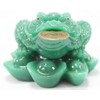 Fortune Coin Green Money Toad/Frog/Chan Chu - Feng Shui Chinese