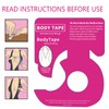 Womens Fashion Double Sided Tape for Clothing and Body, Clear