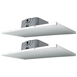 Rockville (2) Rockville DCS6T 70V Commercial 2' X 1' Drop Ceiling Tile Speakers For Office