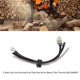Topyond 3 Hole Fuel Filter Line Grommet Kit for Mantis Tiller Trimmer 90010390097 Enhance Fuel Efficiency and Performance for Professional Gardeners and Landscapers