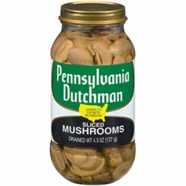 Pennsylvania Dutchman Sliced Mushrooms, 4.5 oz