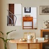 VASUHOME Large Mirror Tiles 16"x12" (4 Pack), Full Length Wall