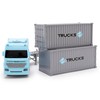Toyland® 34cm (13") Friction Powered Container Transport Truck With 2
