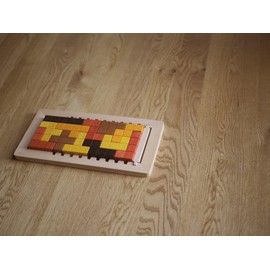 MIND BLOCKS Wooden Blocks Puzzle Blocks, Wooden, 3D Tetris Blocks, Puzzle, Building Blocks, Cube, Educational Toys, Colorful, Anti-Aging, Dementia, Brain Training