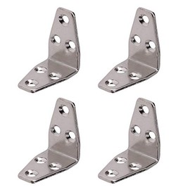 AB Tools Marine Angle Bracket 90 Degree Brace Marine Stainless Steel 41mm x 25mm 4PK