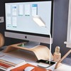 OttLite Achieve LED Sanitizing Desk Lamp Wireless Charging and USB