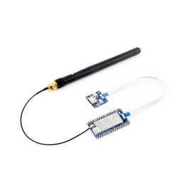 LoRa Development Board Kit Based on Raspberry Pi RP2040 Microcontroller Chip, Integrate SX1262 RF Chip, 850~930MHz Frequency, Programmable Emit Power up to 22dBm, Long-Range Communication